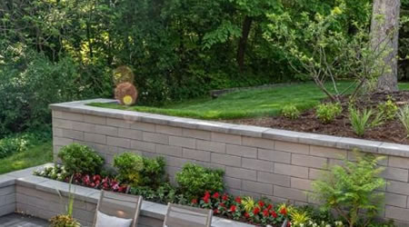 Retaining Wall Feature